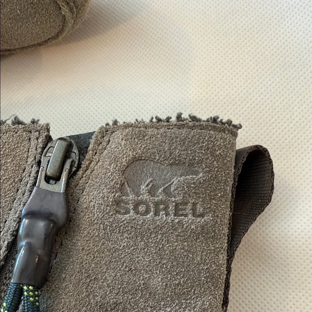 Sorel Women's Explorer Zip Suede Boots 7.5 - Picture 2 of 3